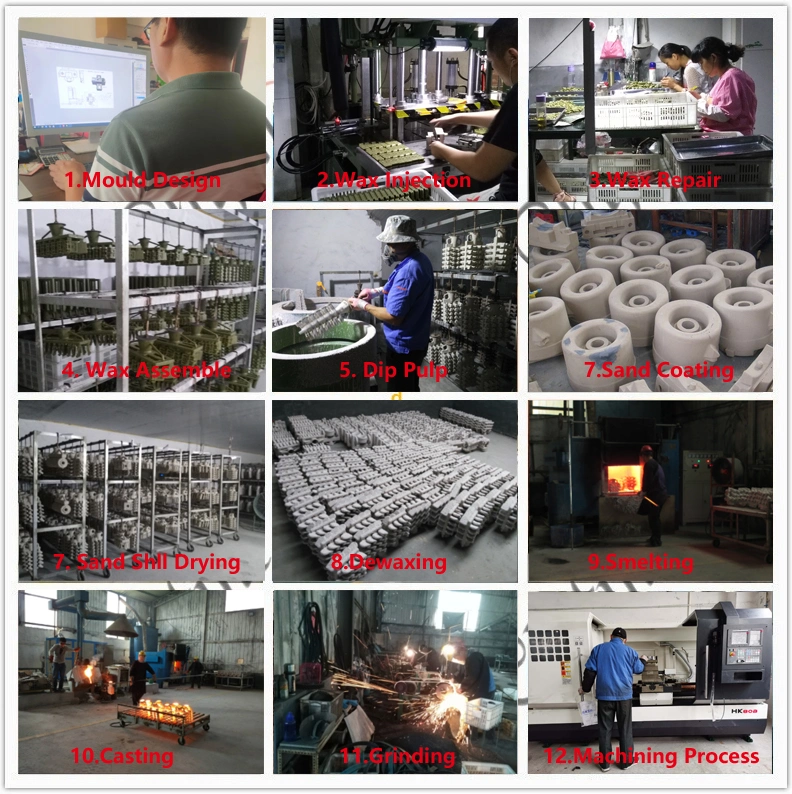 Casting Pump Impeller Lost-Wax Casting High Quality Custom Impeller Water Pump Casting Series