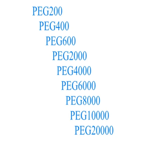 Polietileno glicol de alta pureza Peg 4000 Peg 6000